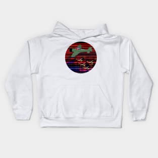 Airplane and Storks Kids Hoodie